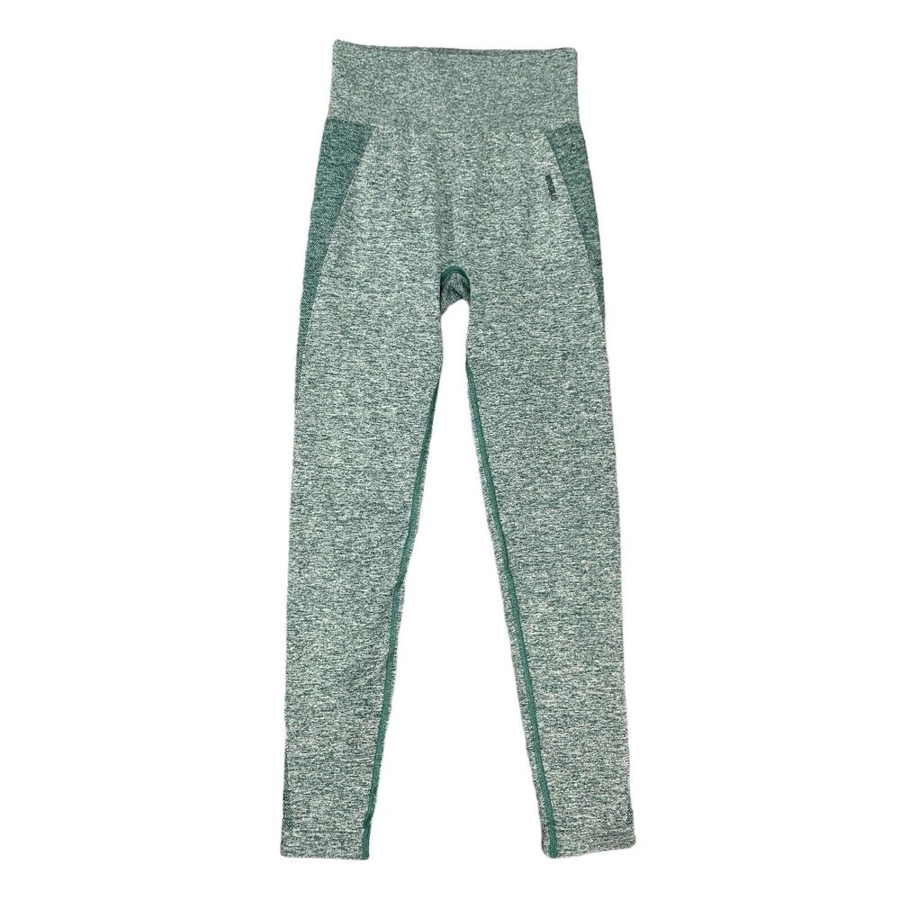 Gymshark Leggings Womens XS Extra Small Jade Contour Seamless High Rise Flex